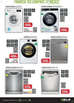 Vista previa Milar folleto válido desde el 01/07/2026 | Página: 3 | Productos: Lavadora, Lavavajillas, Cesta