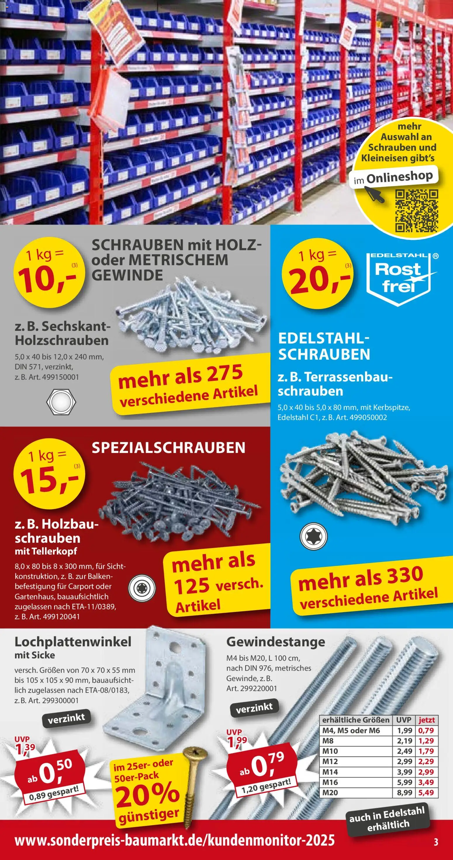 Sonderpreis Baumarkt Prospekt – gültig ab 18.07.2026 | Seite: 3