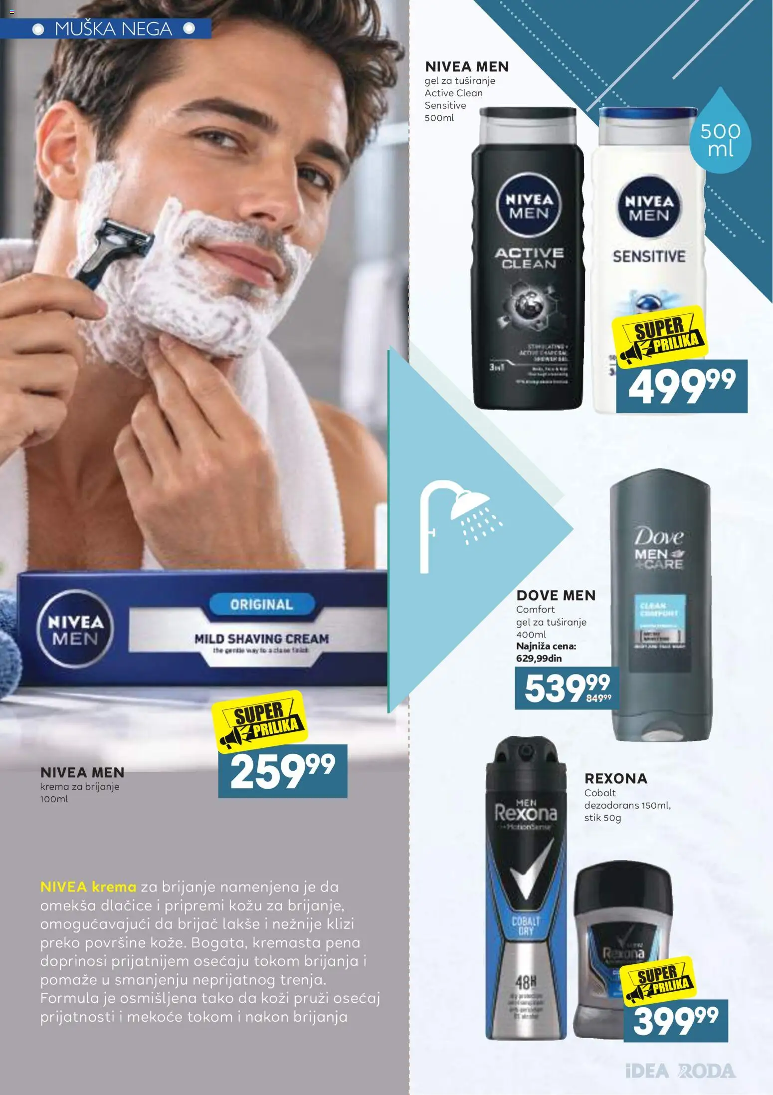 Roda katalog - važi od 28.09.2026 | Strana: 12 | Proizvode: Nivea, Krema, Gel za tuširanje, Dove