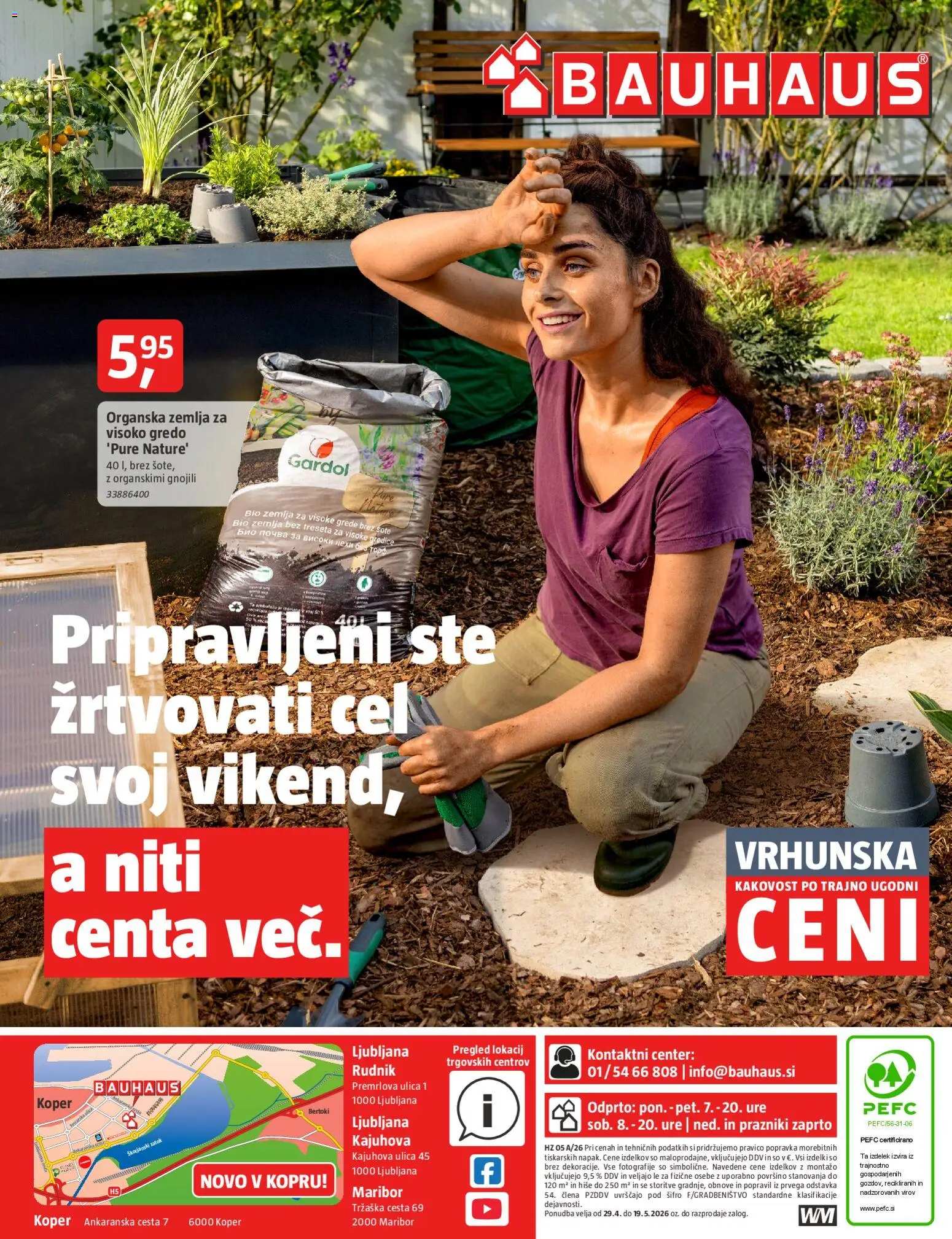 Novi Bauhaus katalog ponudbe – veljaven od 29.04.2026 | Stran: 24 | Izdelki: Žemlja