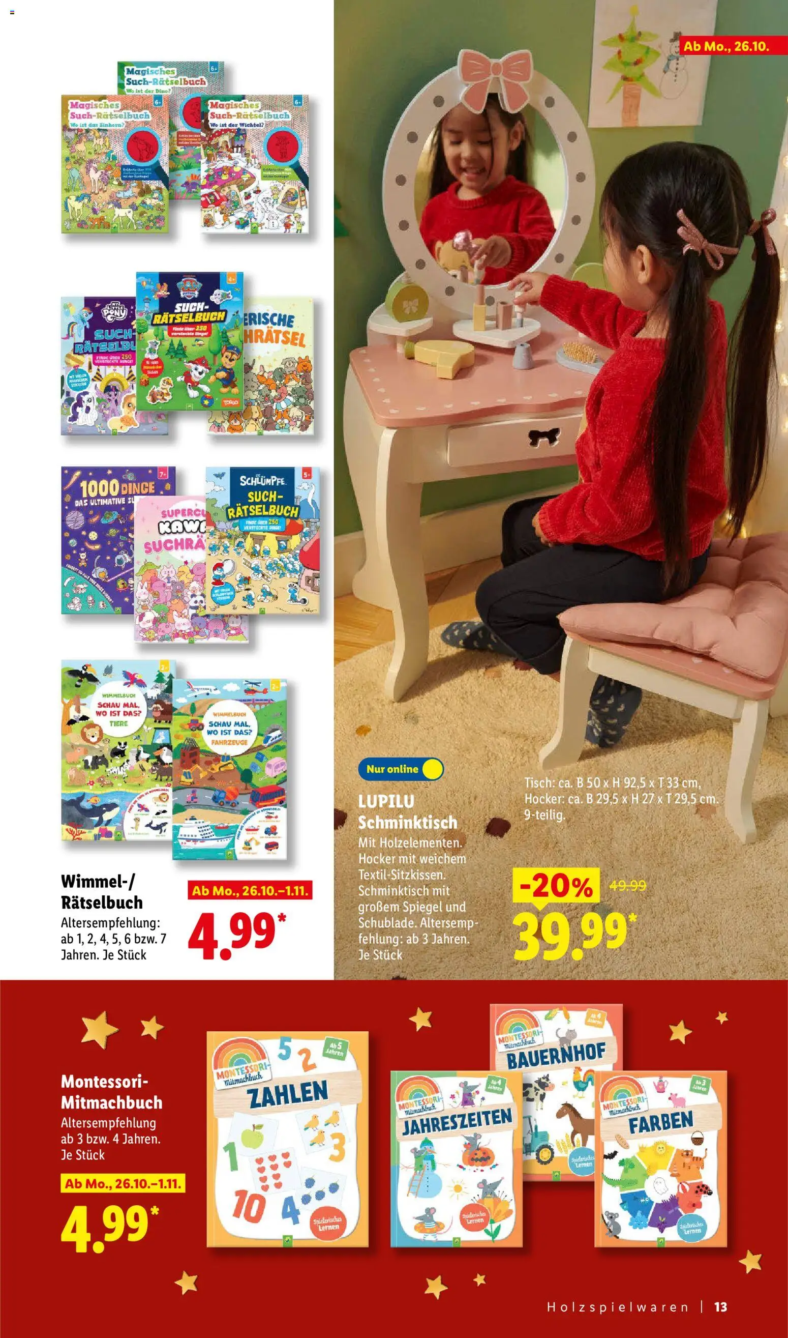 Lidl Německo leták - Spielwarenmagazin 2026 od 19.10.2026 | Strana: 13