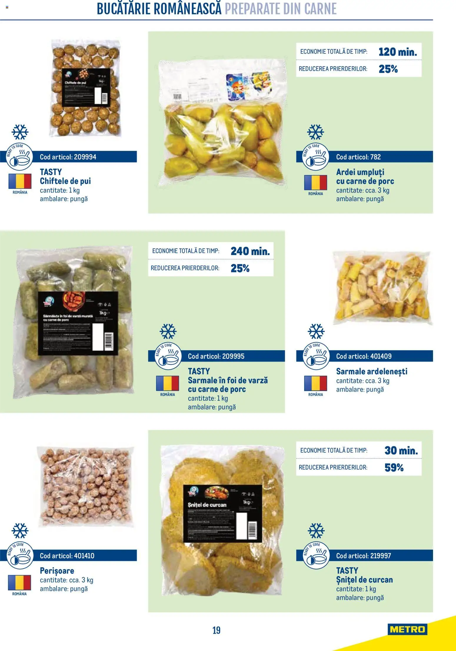 Noul catalog Metro – valabil de la 21.04.2026 | Pagină: 19 | Produse: Varză, Pungă, Bucătărie, Pui