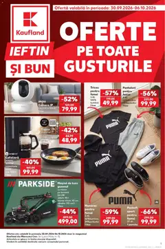 Ofertele Kaufland valabile de la 30.09.2026