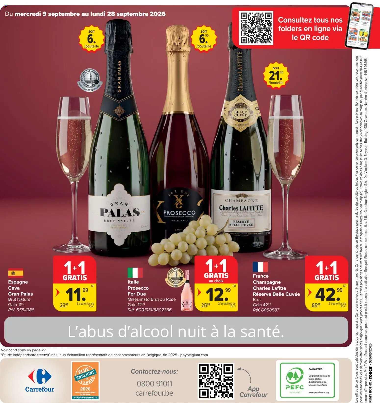 {H1} | Pagina: 28 | Producten: Prosecco, NOS, Champagne, Folders