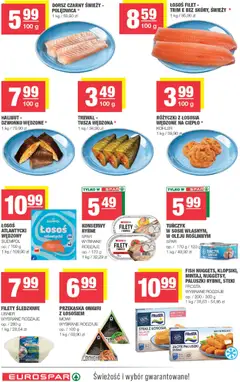 Pogląd oferty "Spar gazetka - Eurospar" - ważna od 20.05.2026 | Strona: 8 | Produkty: Steki, Dorsz, Paluszki rybne, Trewal