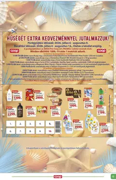COOP - Abc & szuper / Alföld Pro-Coop Zrt. - amely érvényes a következő dátumtól: 2026.07.16. | Oldal: 15 | Termékek: Magnum, Öblítő, Tusfürdő, Ételízesítő