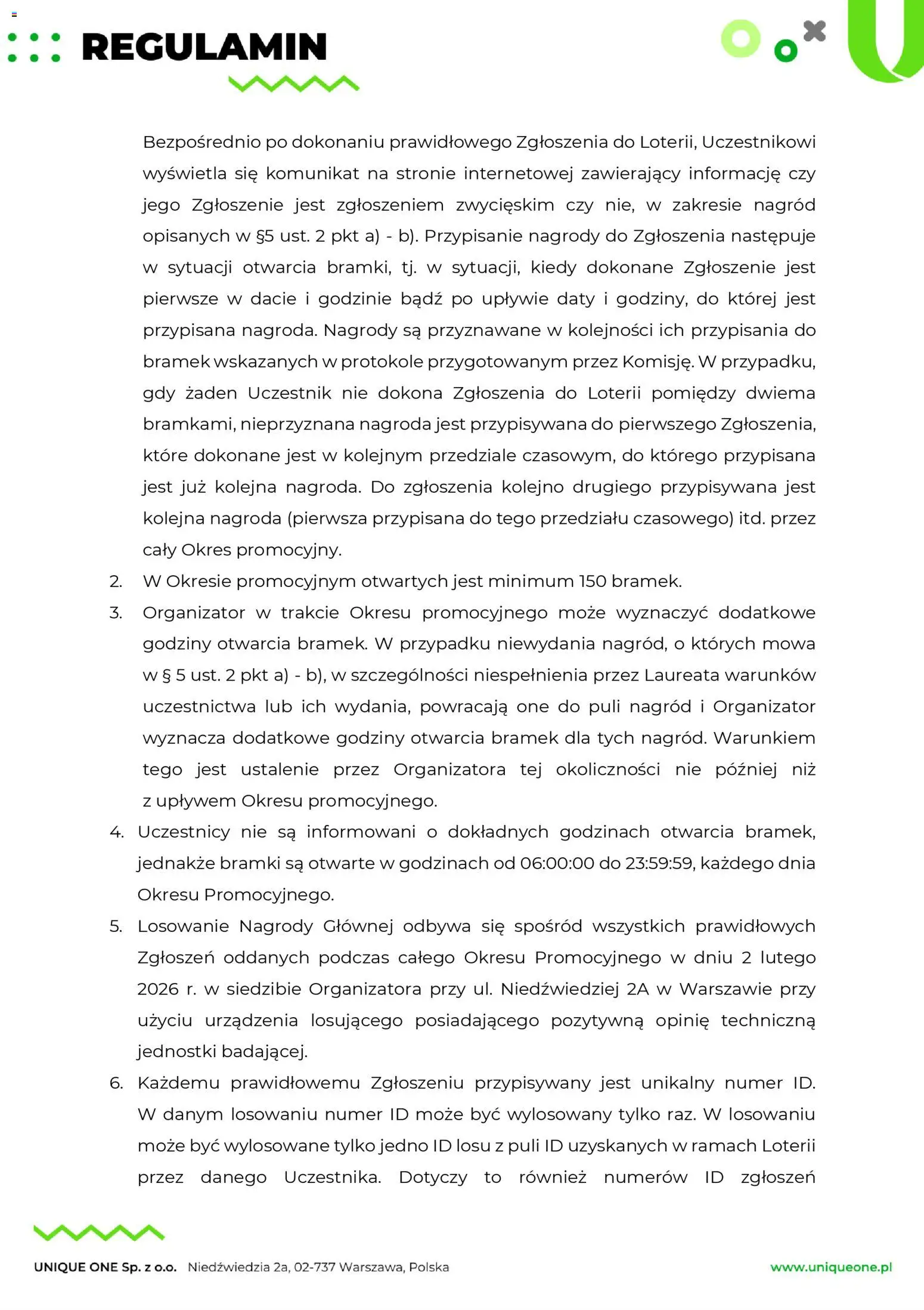 Makro Gazetka - Regulamin loterii Poczuj doskonały smak wygranej od 17.10.2025 | Strona: 11