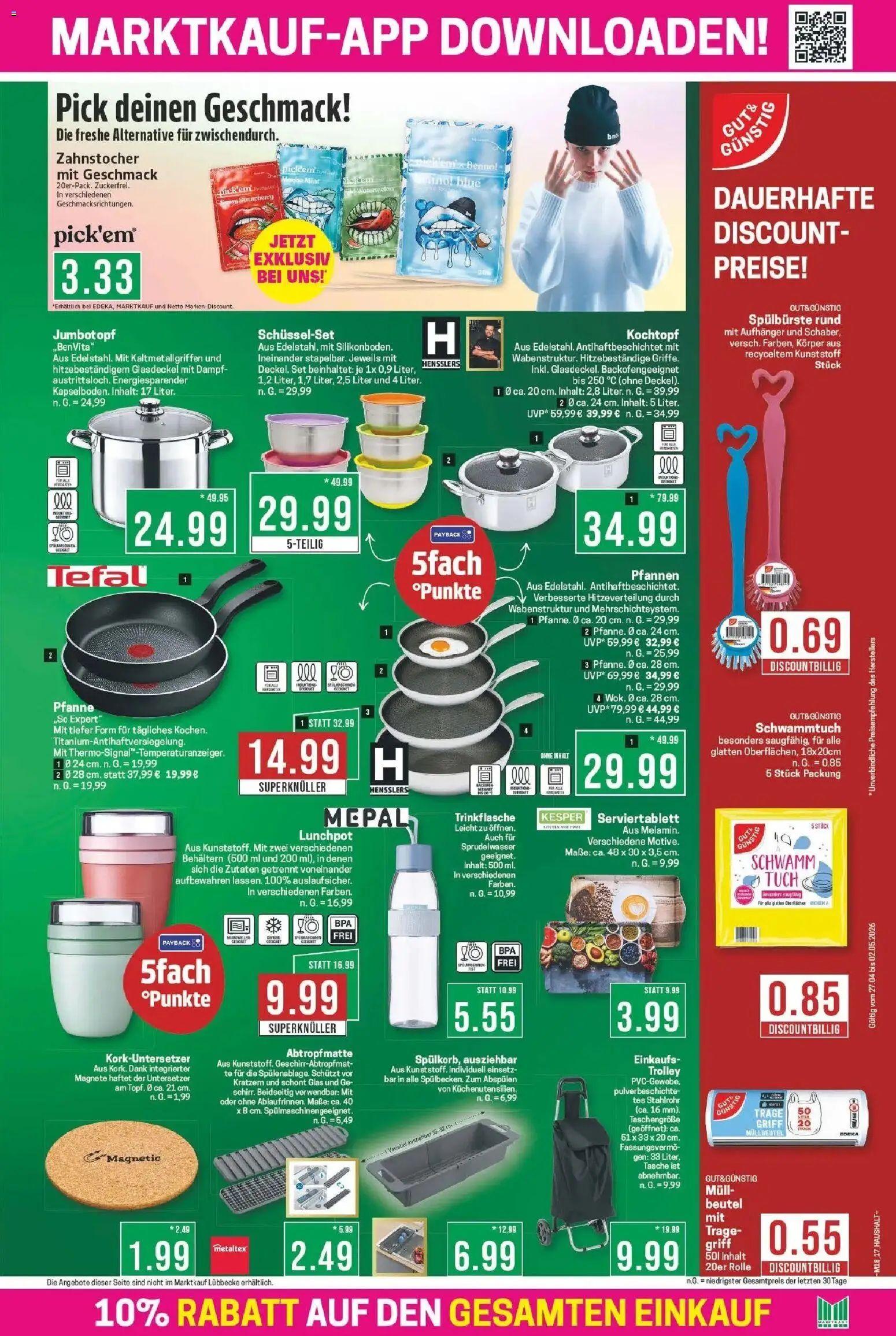 Marktkauf Prospekt Bad Salzuflen	 – gültig ab 27.04.2026 | Seite: 19 | Produkte: Tasche, Tür