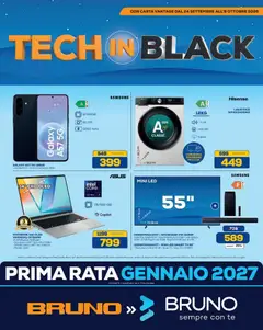 Anteprima del volantino BRUNO volantino Tech In Black valido a partire dal 24/09/2026
