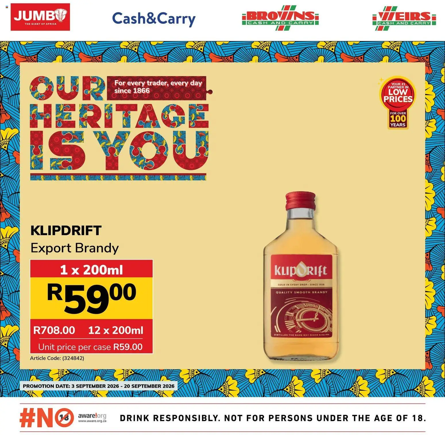New Jumbo catalogue – valid from 03/09/2026 | Page: 6 | Products: Case, Brandy