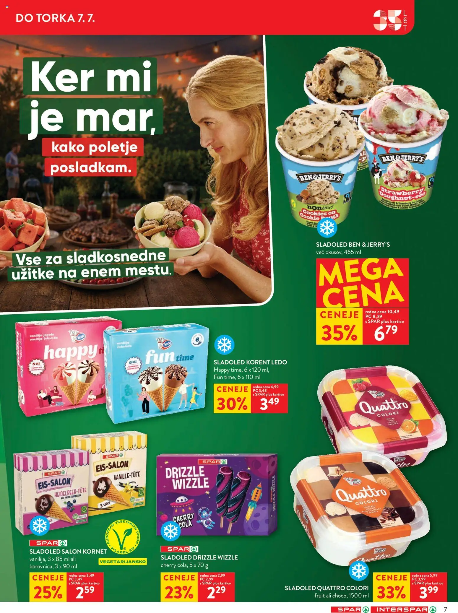 Novi Spar katalog ponudbe – veljaven od 01.07.2026 | Stran: 7