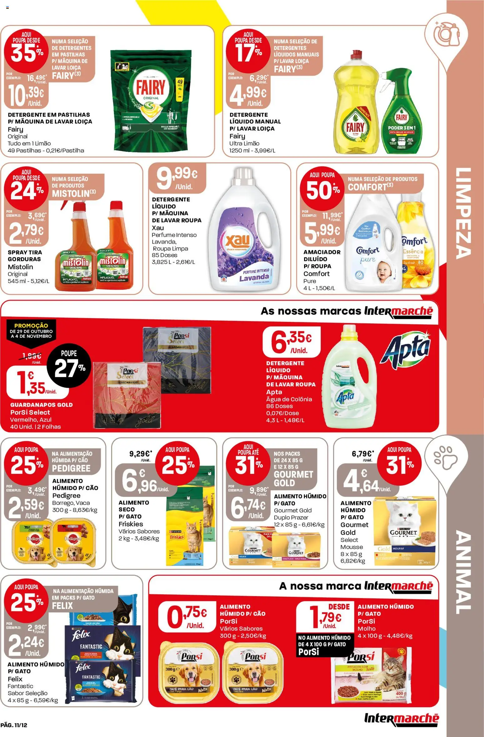 Intermarché folheto Mini │ válido de 29/10/2026 | Página: 11 | Produtos: Agua, Perfume, Água de colónia, Carne