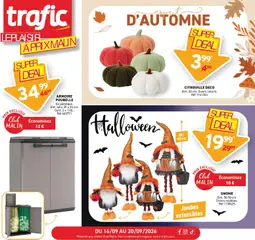 Trafic publicité - Voorbeeld van een folder van Trafic, geldig van 16/09/2026