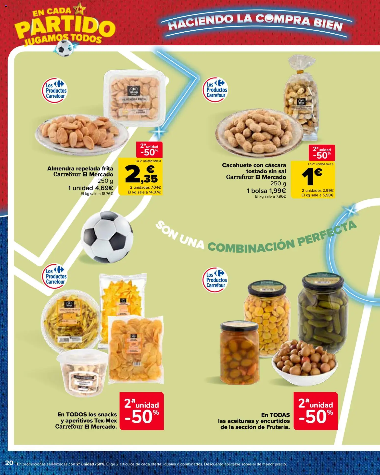 Carrefour La Fiesta del Futbol │ válido desde el 11.06.2026 | Página: 20 | Productos: Bolsa