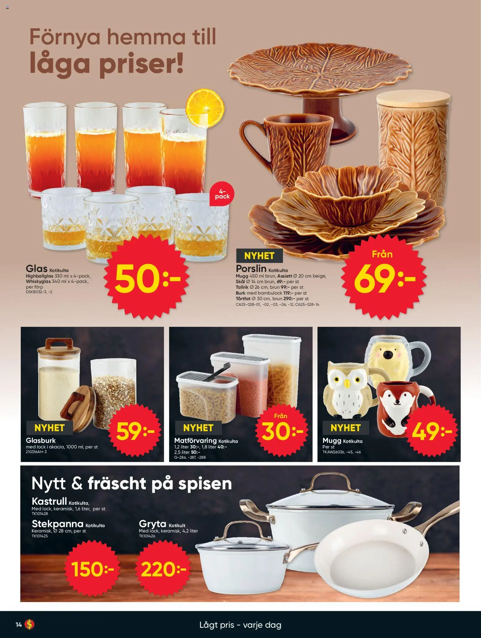 Dollar Store reklamblad aktuell från 21/09/2026 | Sida: 14