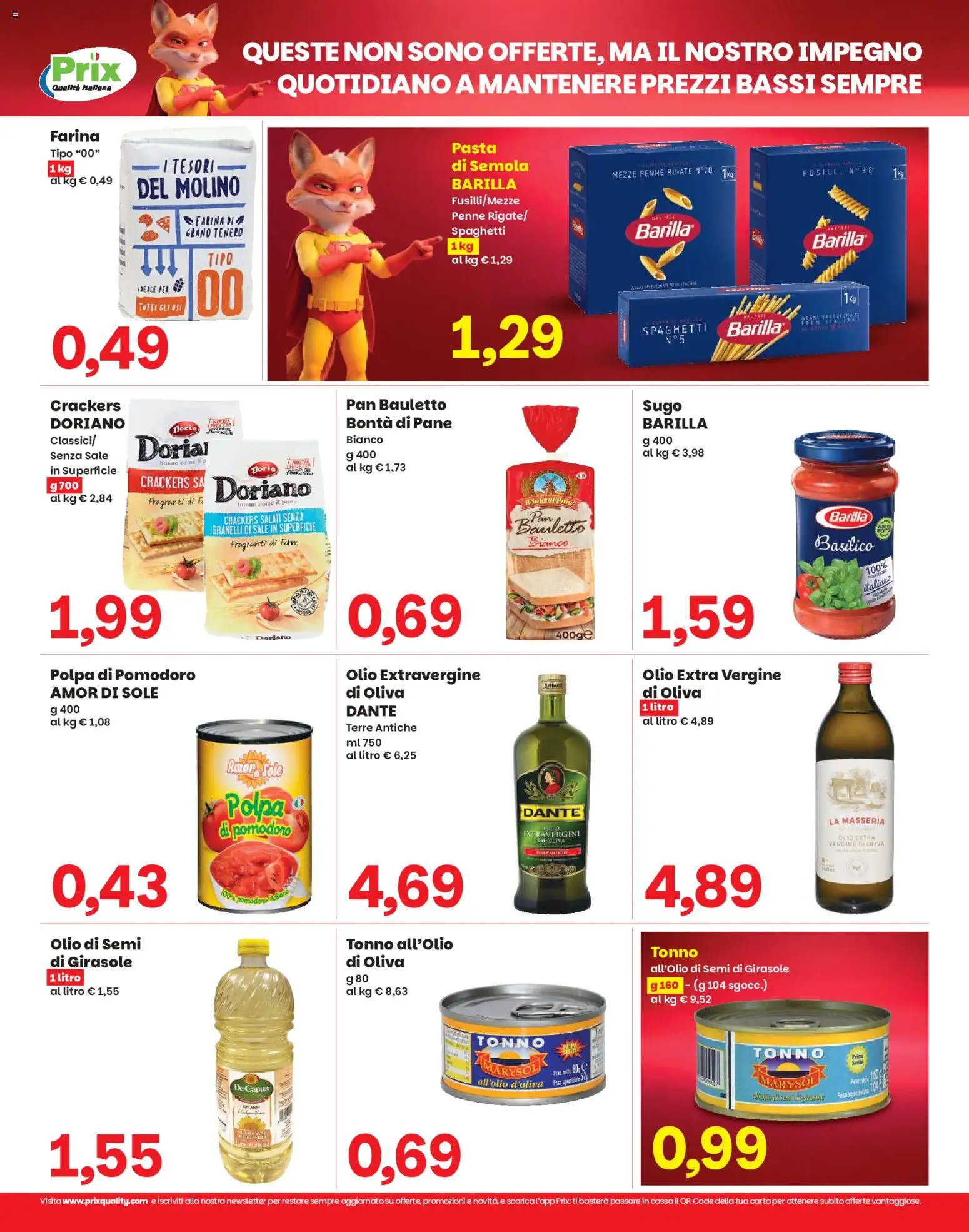 Volantino Prix del 08/09/2026 | Pagina: 7 | Prodotti: Crackers, Basilico, Semi di girasole, Sugo