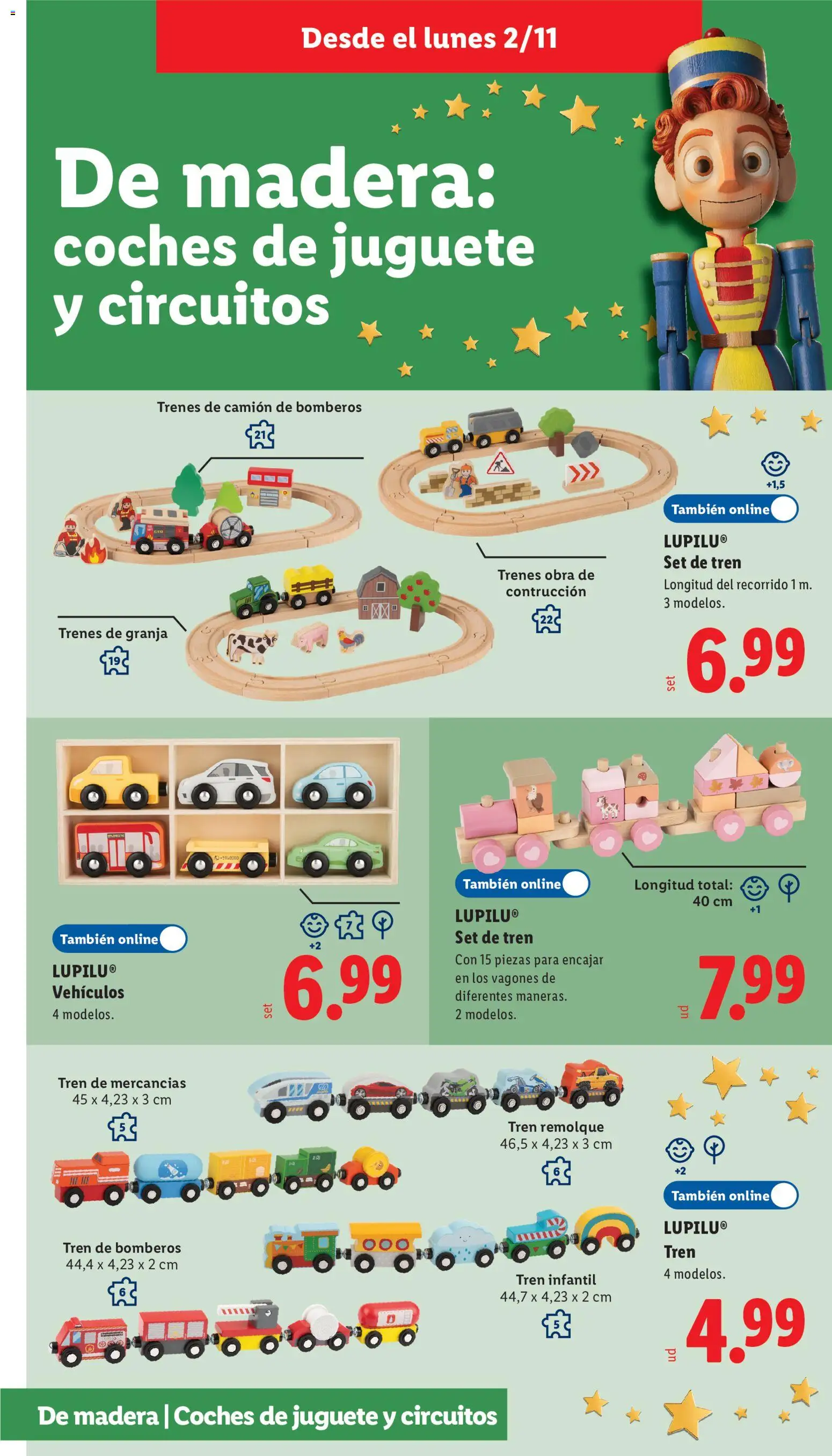 Lidl - Juguetes de madera │ válido desde el 21/10/2026 | Página: 6 | Productos: Remolque