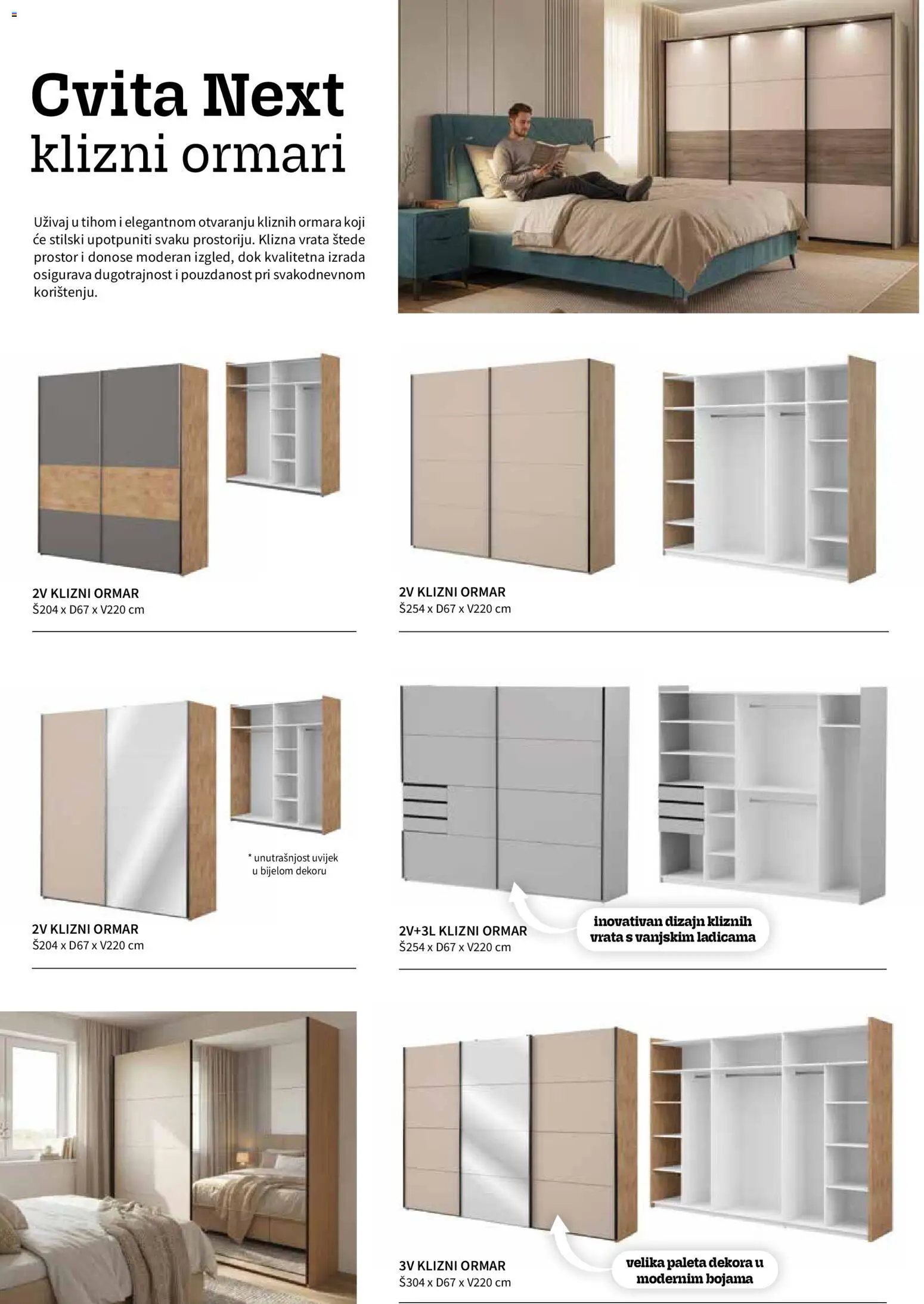 Prima katalog | vrijedi od 01.09.2026 | Stranica: 6 | Proizvodi: Paleta, Ormar, Klizna vrata, Ormari