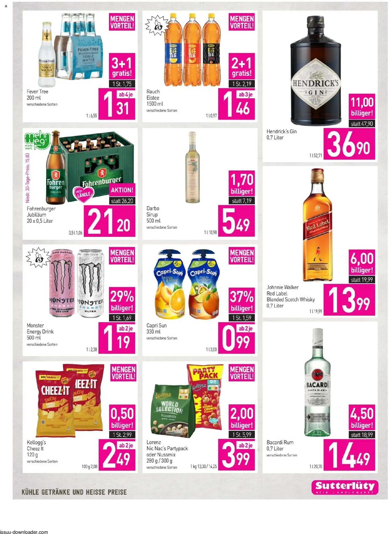 Sutterlüty Flugblatt gültig ab 07.05.2026 | Seite: 21 | Produkte: Gin