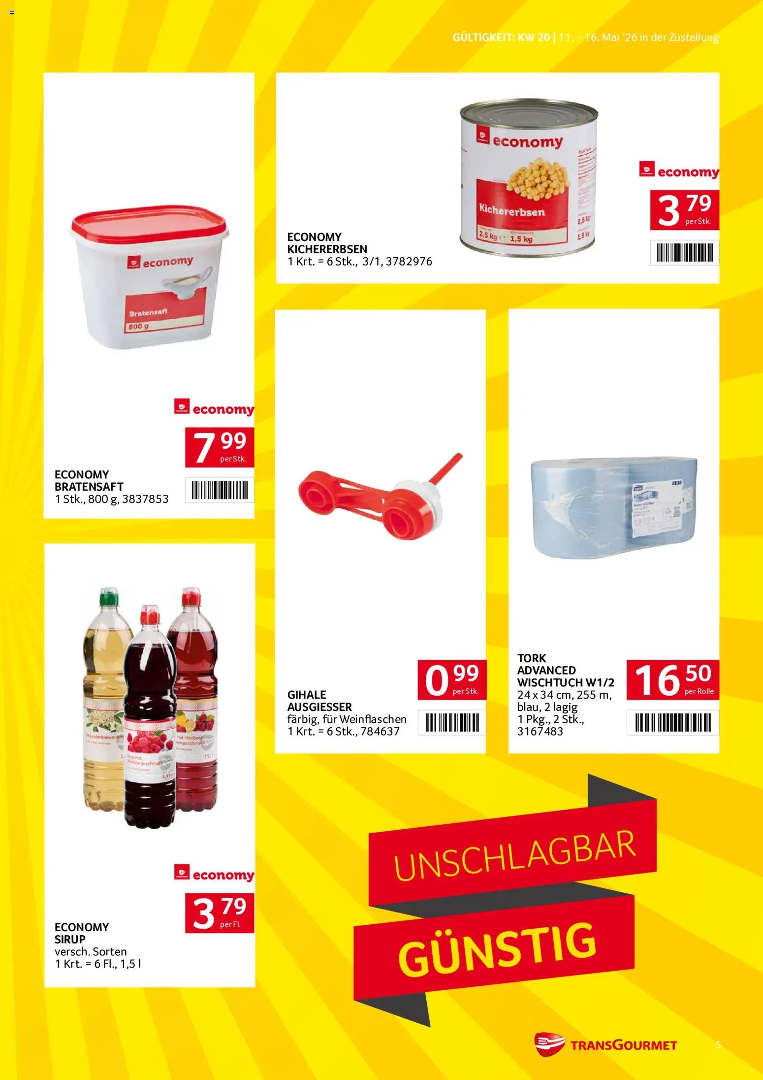 Transgourmet Zustellaktion gültig ab 11.05.2026 | Seite: 5