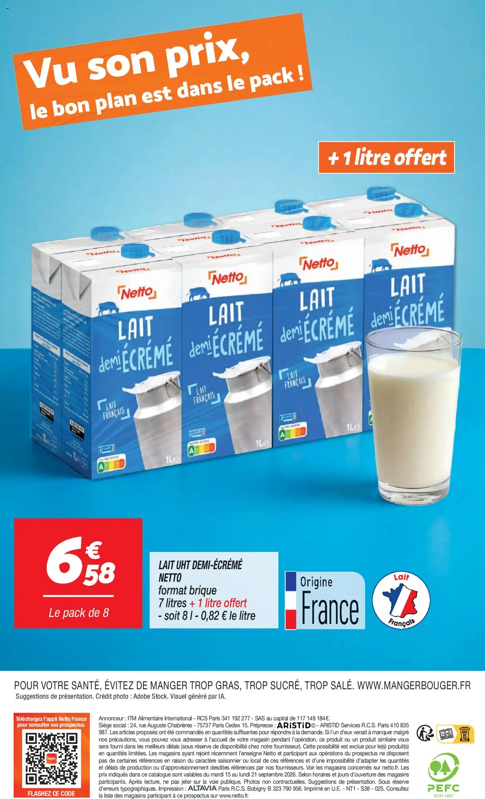 {H1} | Page: 20 | Produits: Brique, Impression, Lait