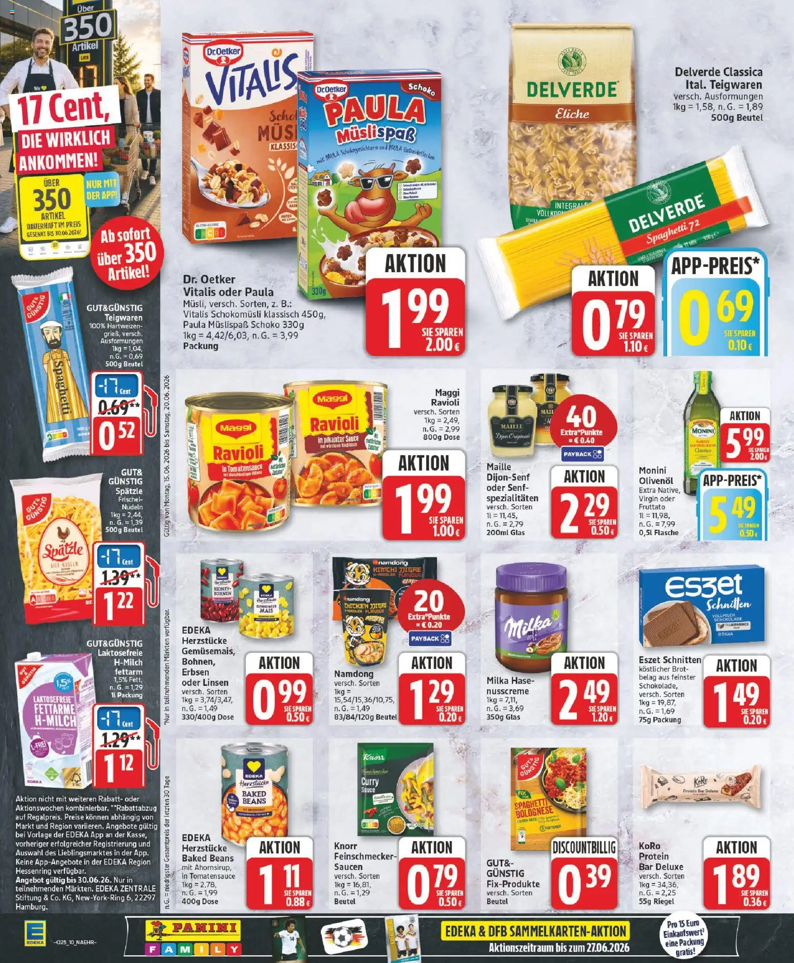 Elli Markt Prospekt Rietberg – gültig ab 15.06.2026 | Seite: 10 | Produkte: Olivenol, Milka, Brot, Nudeln