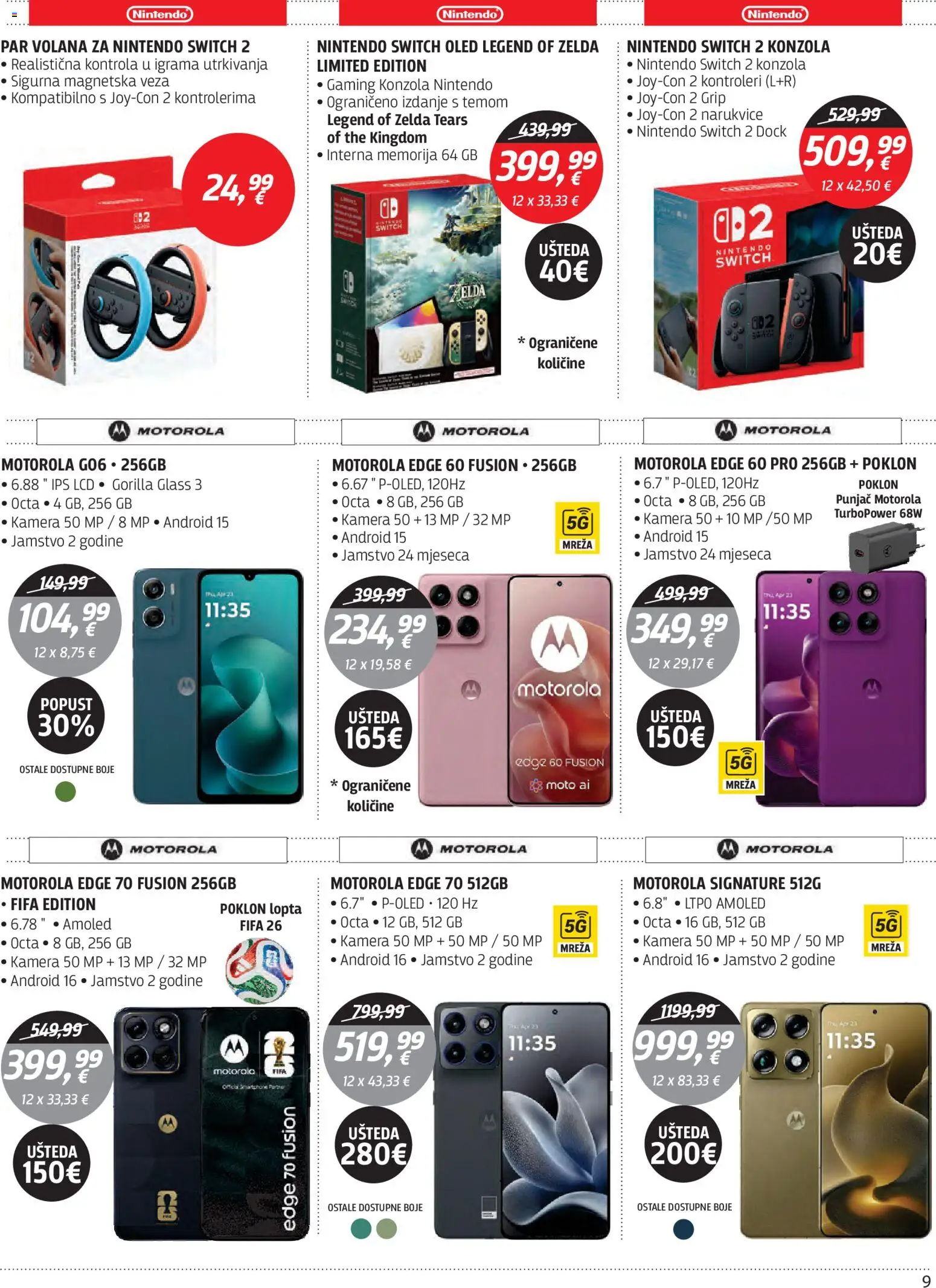 Centar Tehnike katalog | vrijedi od 25.05.2026 | Stranica: 9 | Proizvodi: Lopta, Smartphone