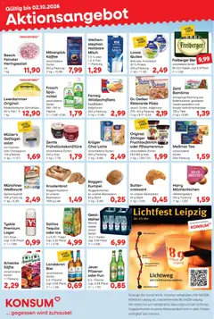 KONSUM Leipzig Prospekt ab 02.10.2026 gültig