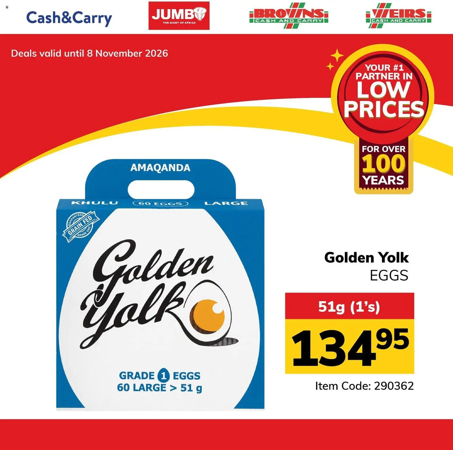 New Jumbo catalogue – valid from 30/10/2026 | Page: 12 | Products: Eggs