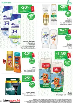 Head & Shoulders Shampoo of Conditioner, Van 300ml tot 625ml Verschillende soorten - Voorbeeld van een folder van Intermarché, geldig van 01/08/2026 | Pagina: 22 | Producten: Gel, Shampoo, Conditioner, Douchegel