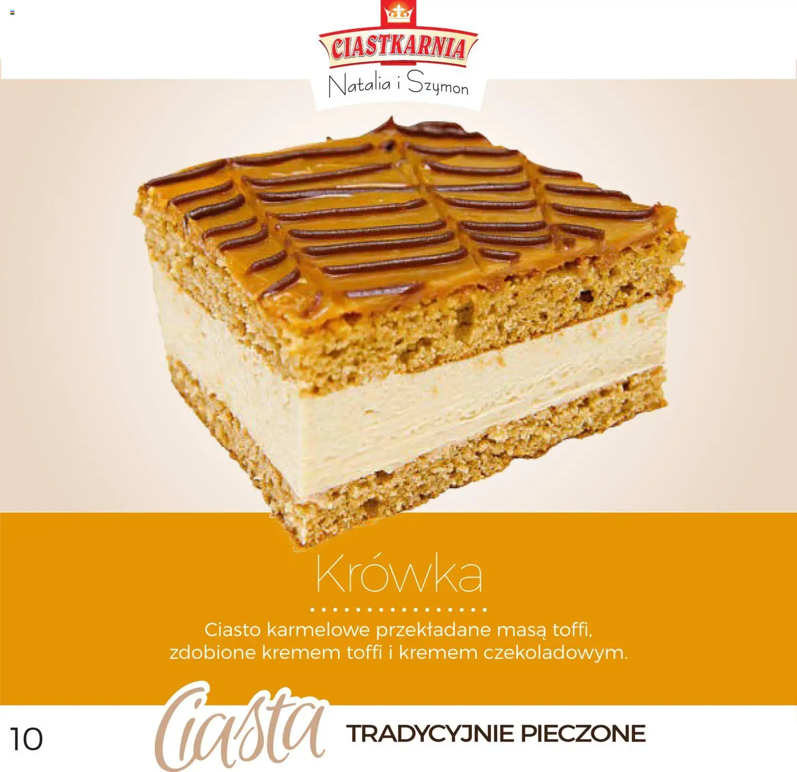 Topaz Gazetka - Ciasta od 01.12.2025 | Strona: 10 | Produkty: Galaretki, Ciasto