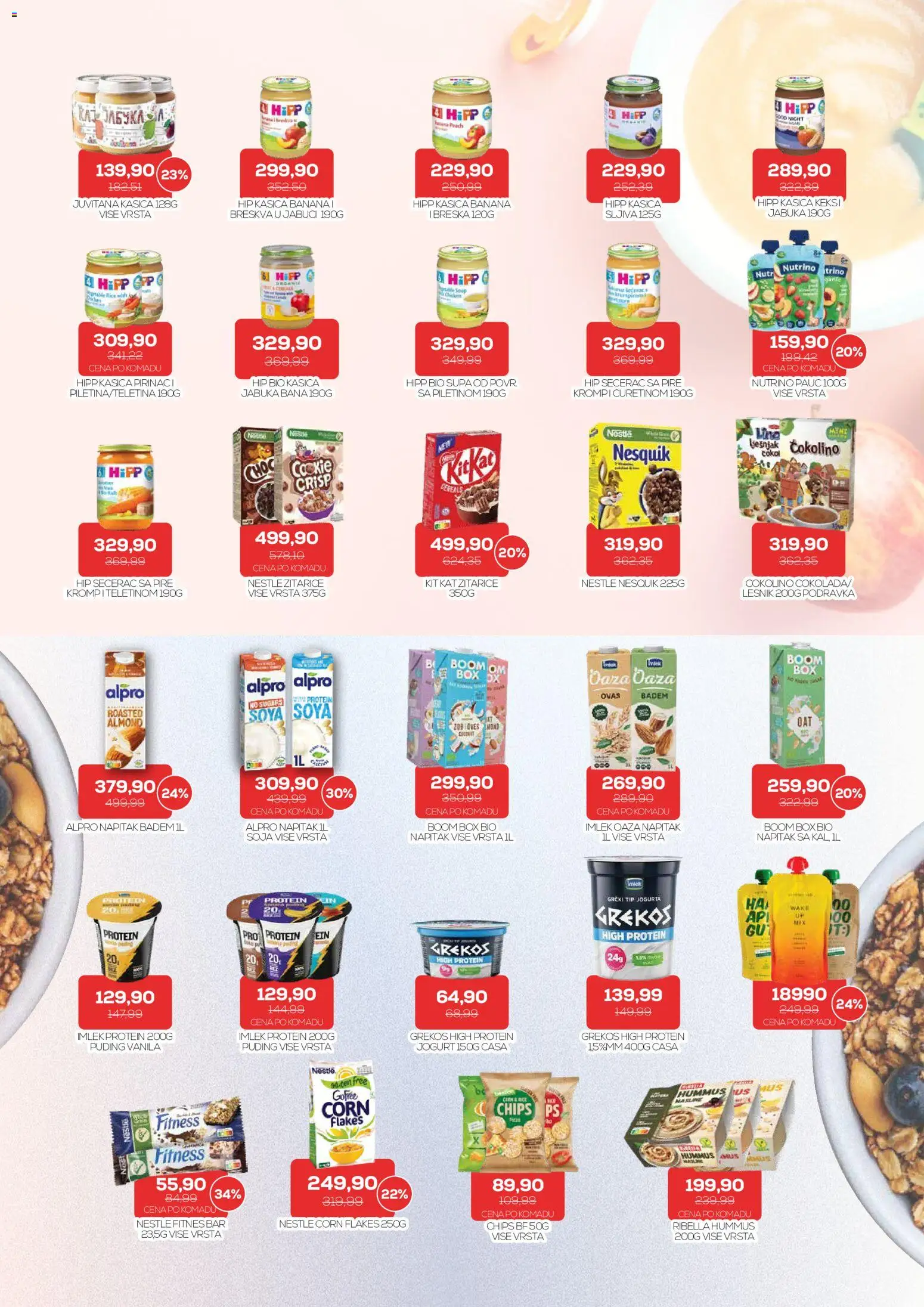 Medius katalog - važi od 08.09.2026 | Strana: 8 | Proizvode: Žitarice, Puding, Alpro, Nesquik