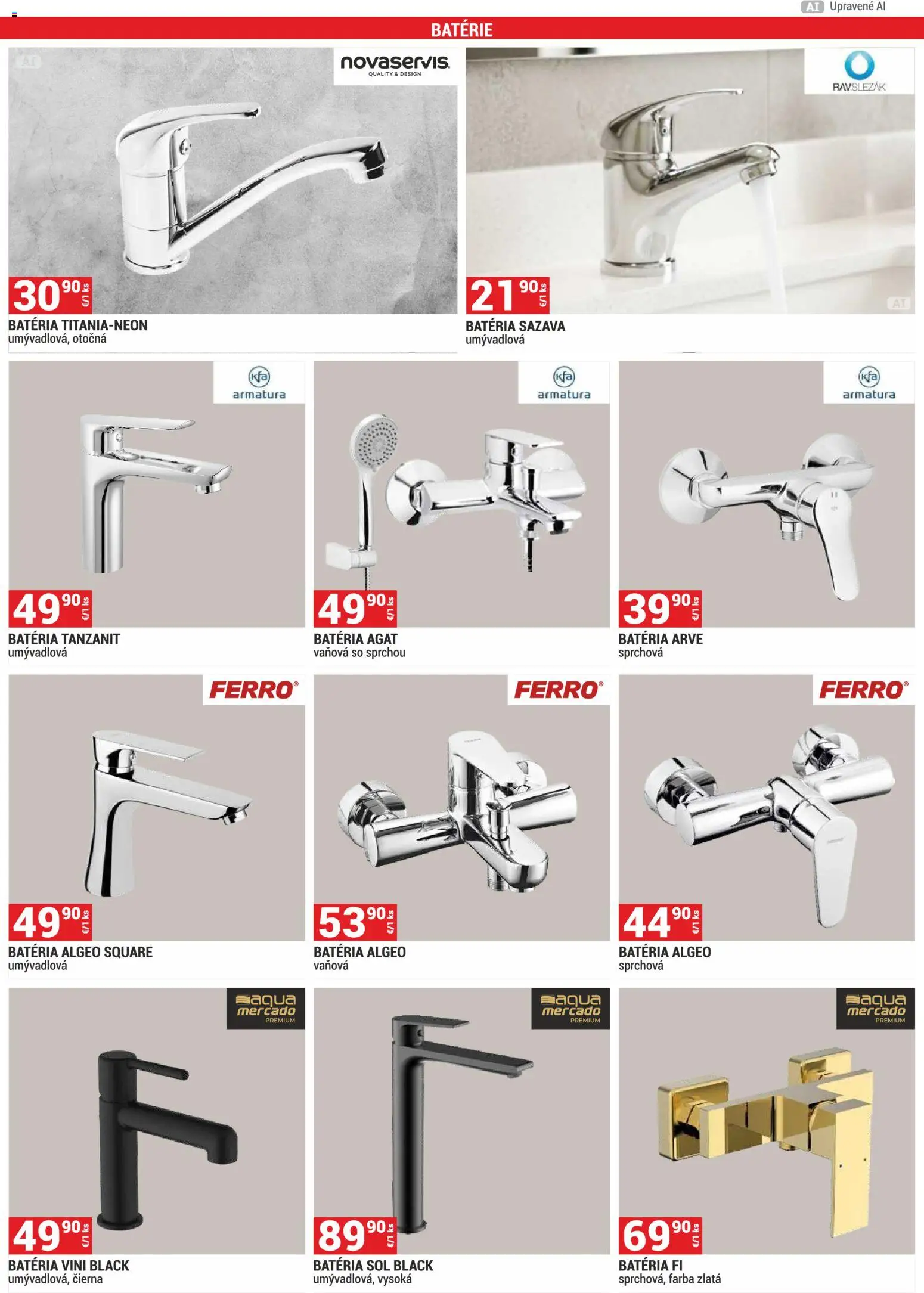 Nové Merkury Market akcie – leták je platný od 01.10.2026 | Strana: 45