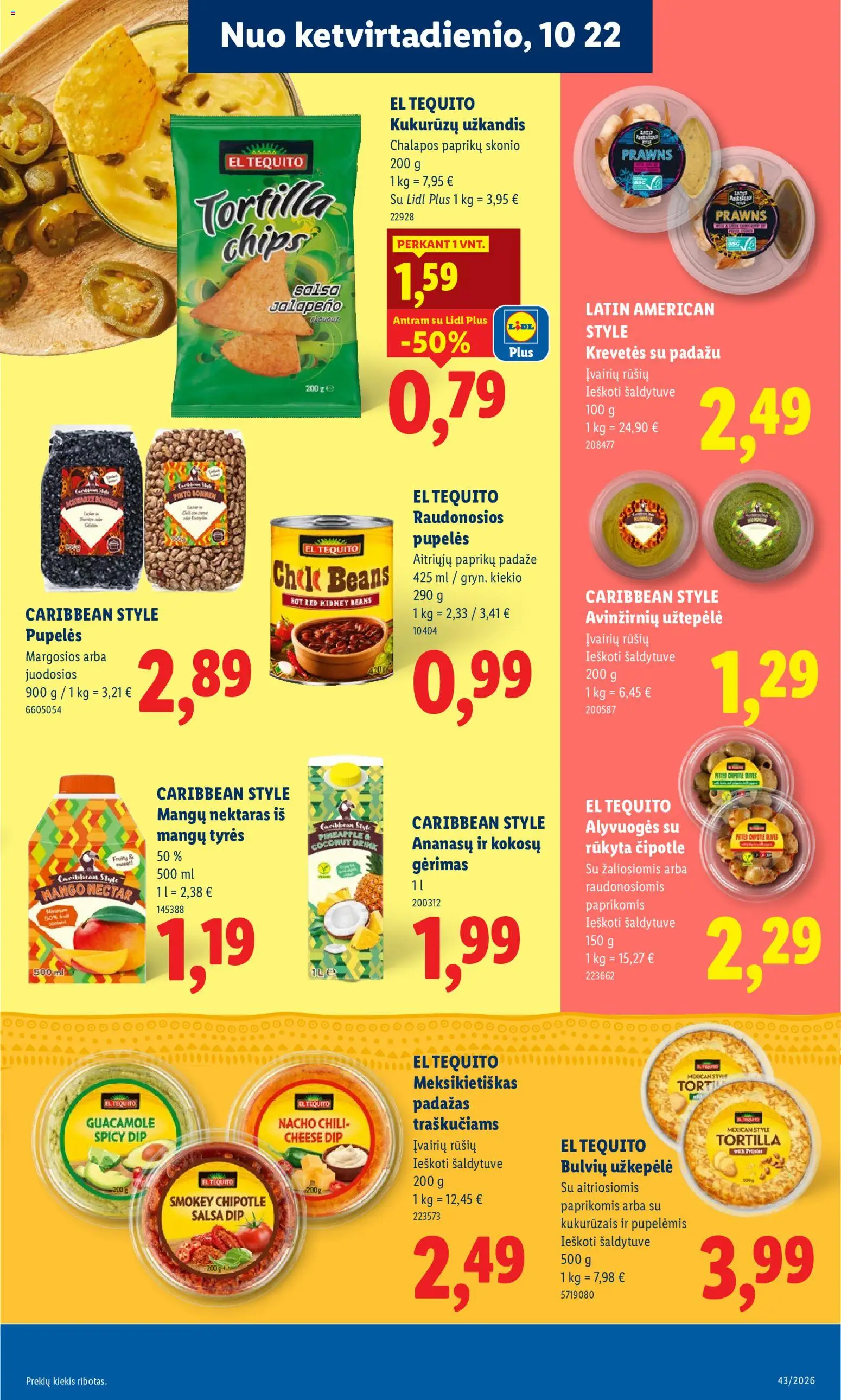 LIDL akcijos nuo 2026.10.19 | Puslapis: 25 | Prekių: Užtepėlė, Pupelės, Padažas