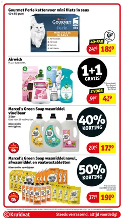 Kruidvat folder week 28 - Voorbeeld van een folder van Kruidvat, geldig van 07-07-2026 | Pagina: 85 | Producten: Wasmiddel, Kan, Tonijn, Saus