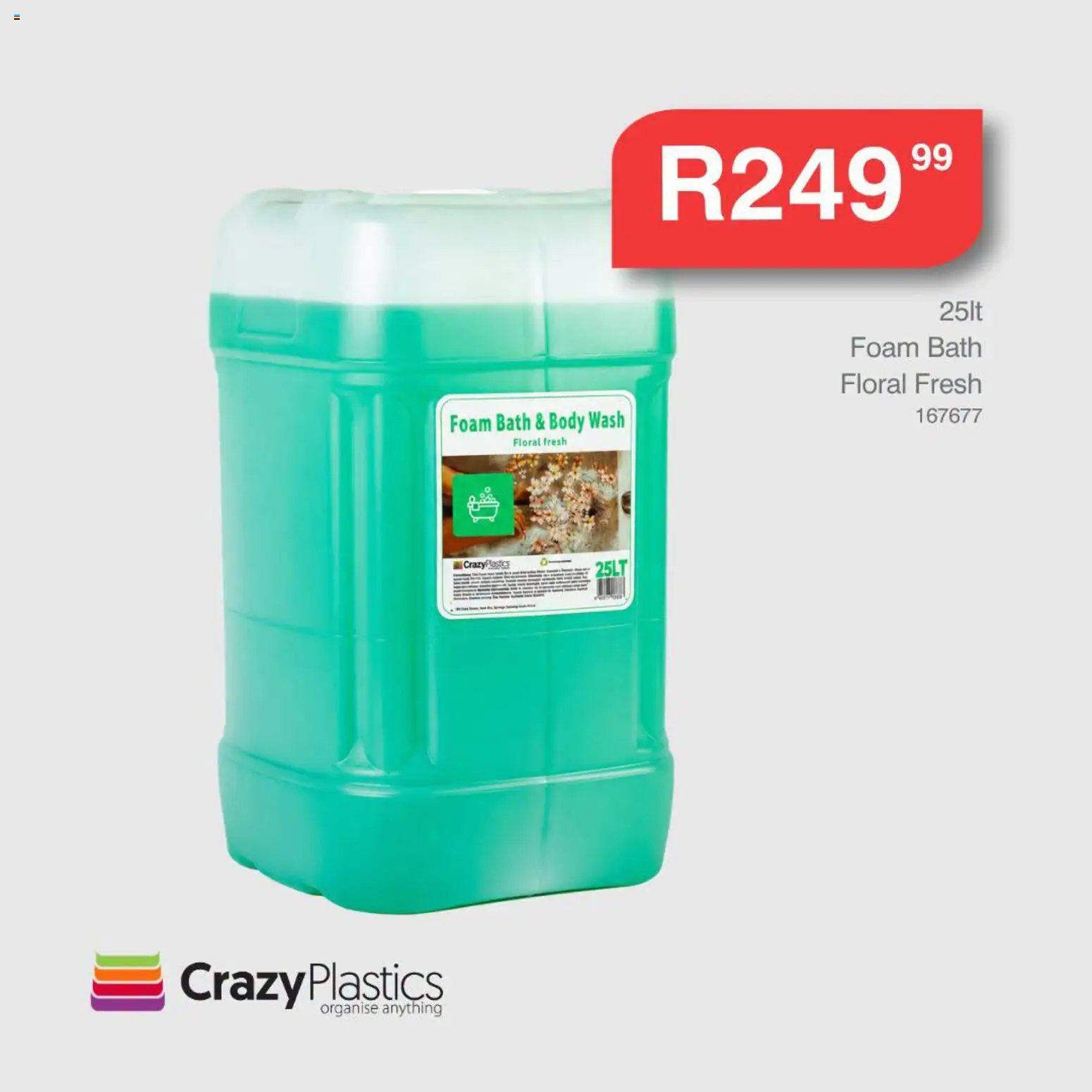 New Crazy Plastics catalogue – valid from 12/07/2026 | Page: 3 | Products: Bath, Foam, Body wash