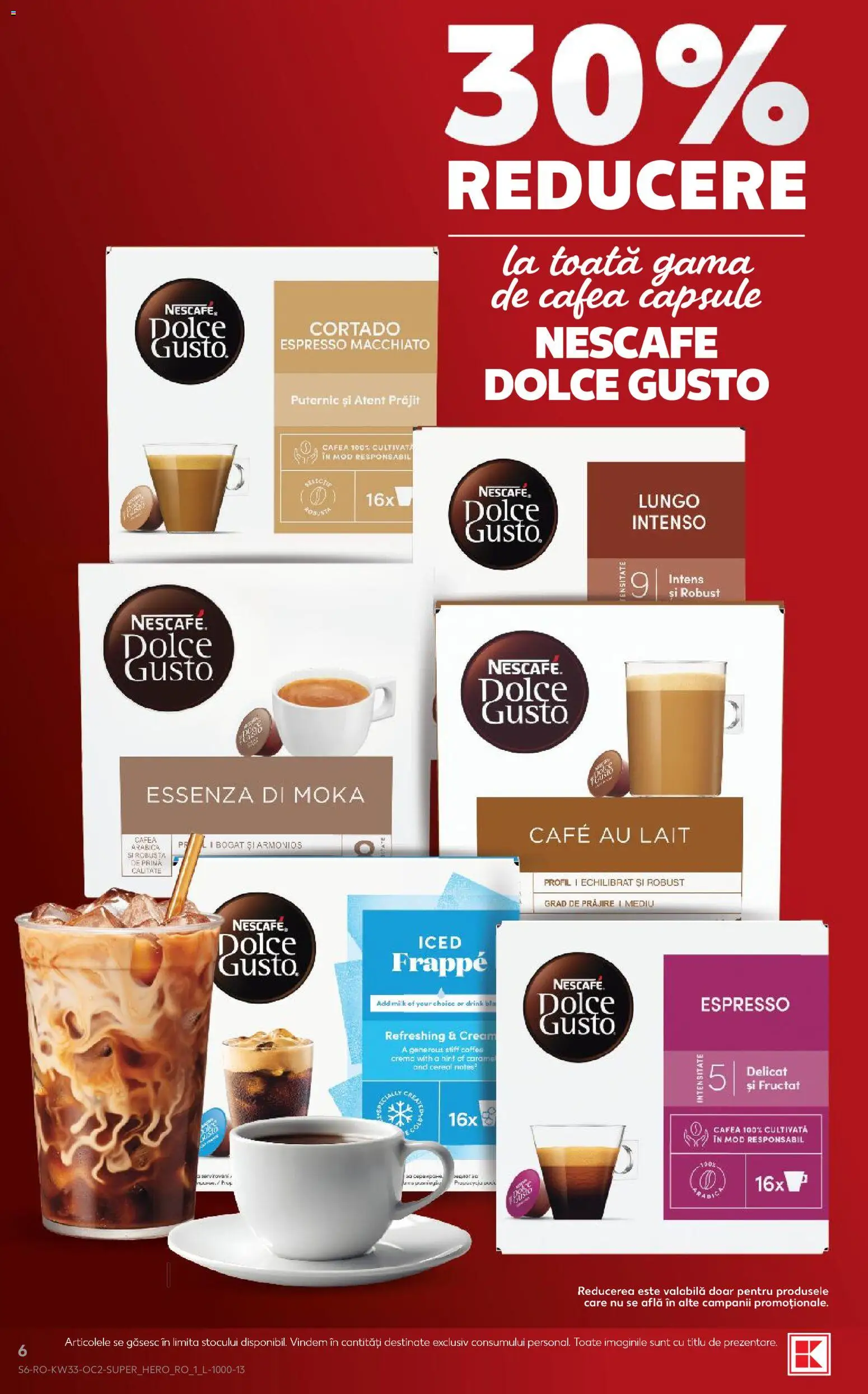 Noul catalog Kaufland – valabil de la 12.08.2026 | Pagină: 6 | Produse: Cafea