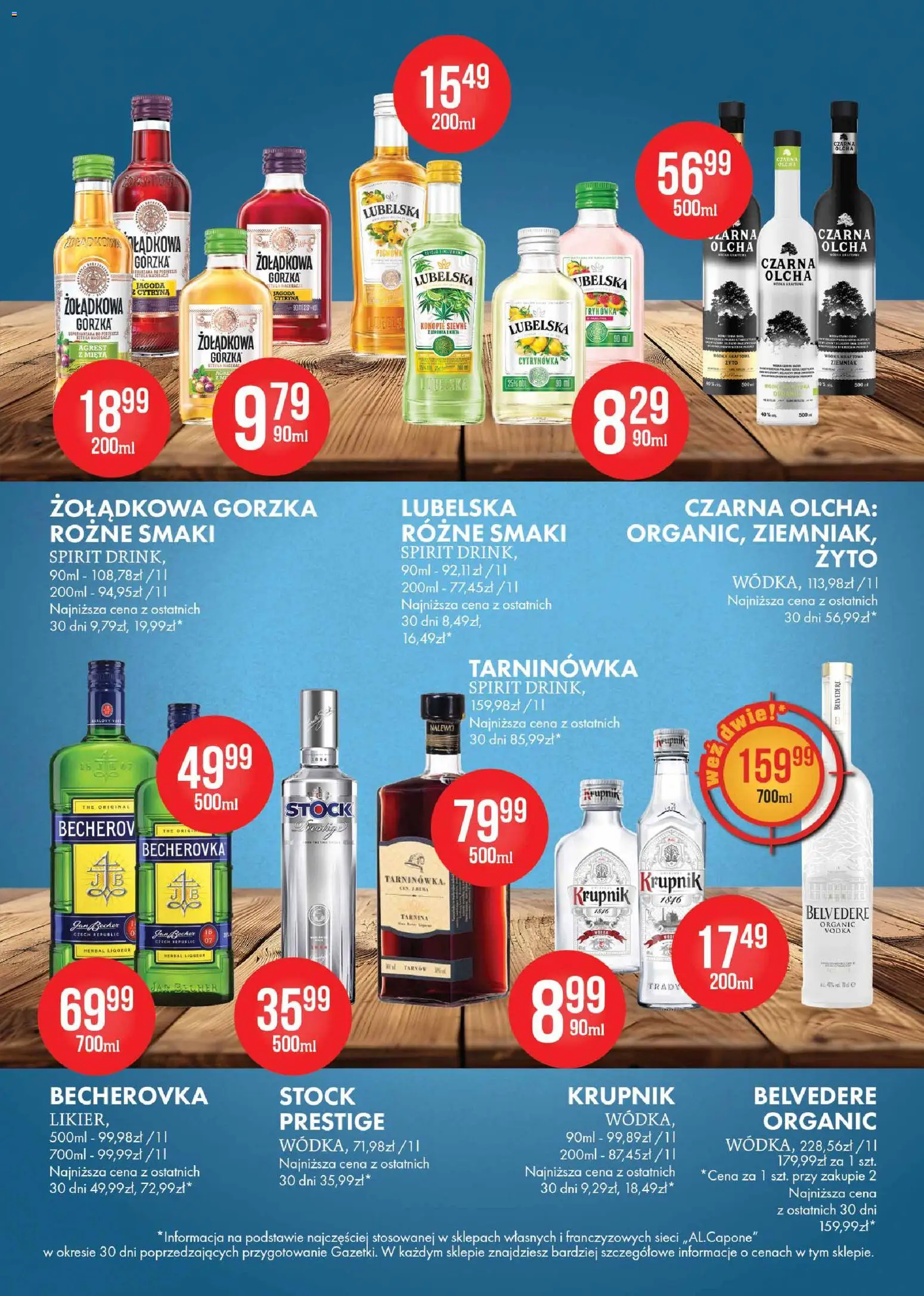 Al.Capone gazetka od 11.05.2026 | Strona: 27 | Produkty: Mięta, Agrest, Vodka, Wódka