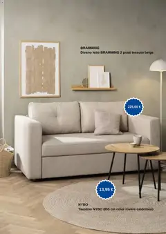 Anteprima del volantino JYSK volantino valido a partire dal 08/09/2026 | Pagina: 5 | Prodotti: Divano letto, Sofá, Letto, Divano