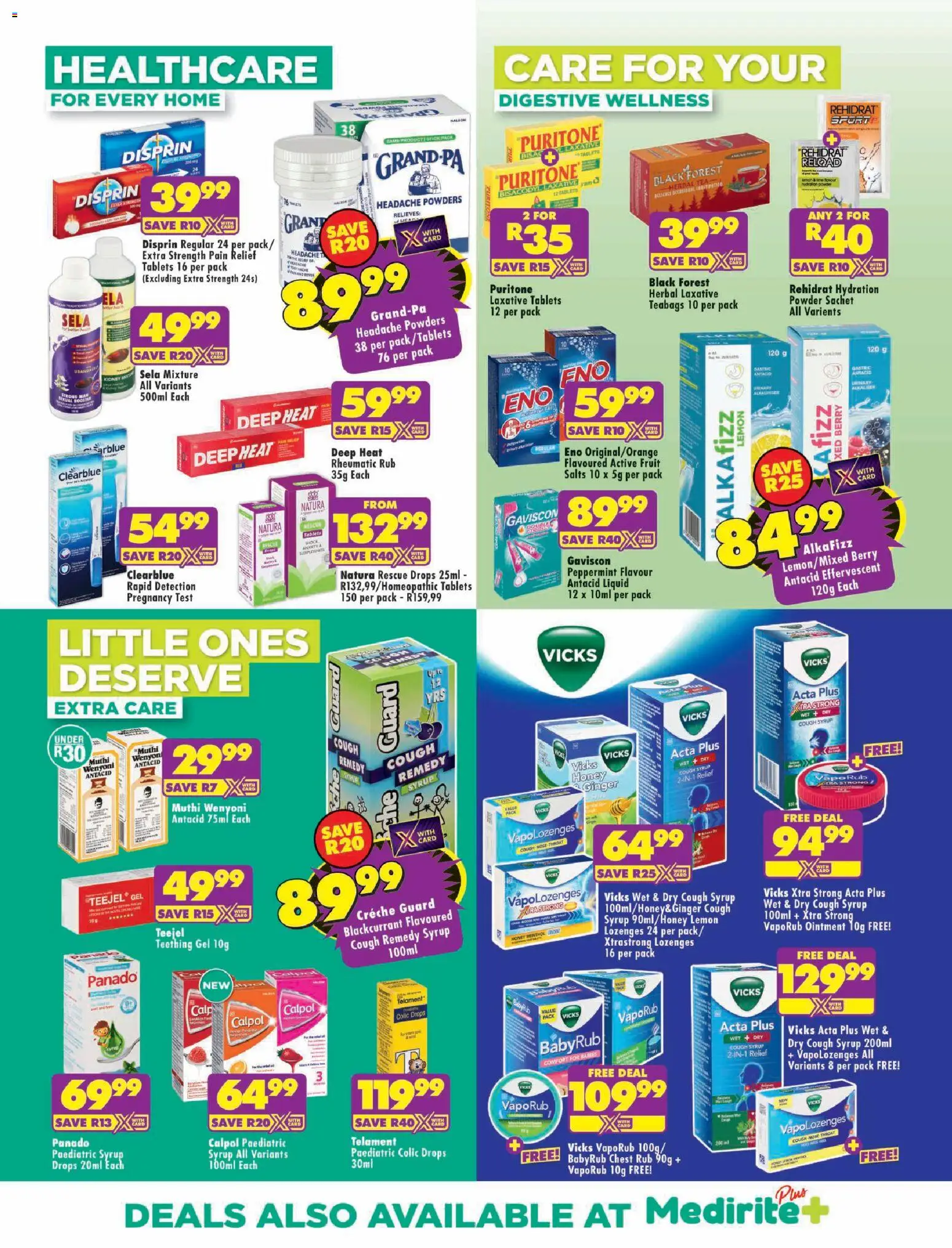 New Shoprite catalogue – valid from 20/08/2026 | Page: 3 | Products: Powder, Lozenges, Syrup, Fruit