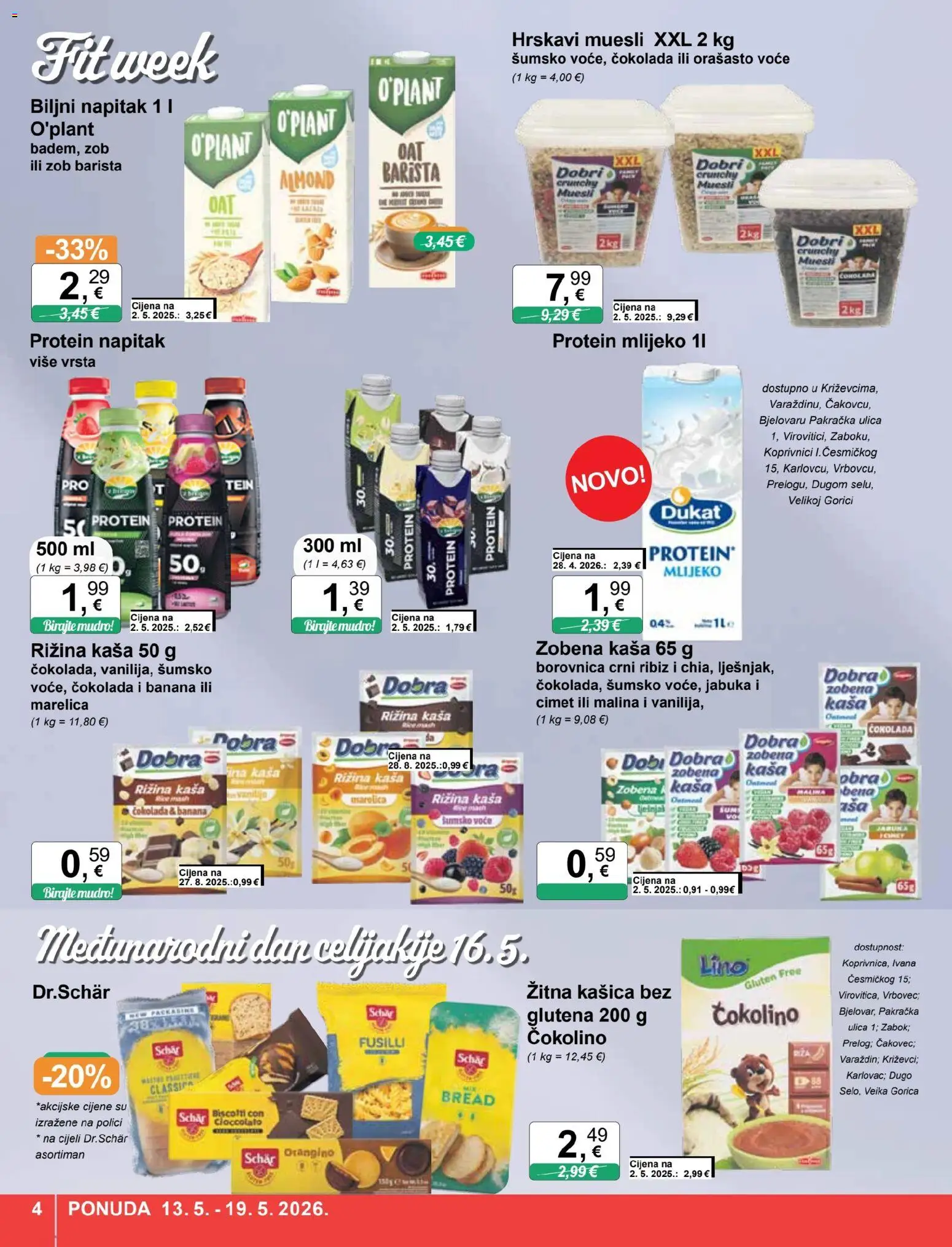 KTC katalog | vrijedi od 13.05.2026 | Stranica: 4 | Proizvodi: Čokolada, Voće, Borovnica, Jabuka