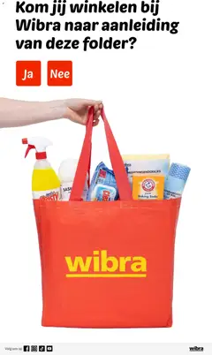 Wibra folder - Voorbeeld van een folder van Wibra, geldig van 27.04.2026 | Pagina: 16 | Producten: Kom