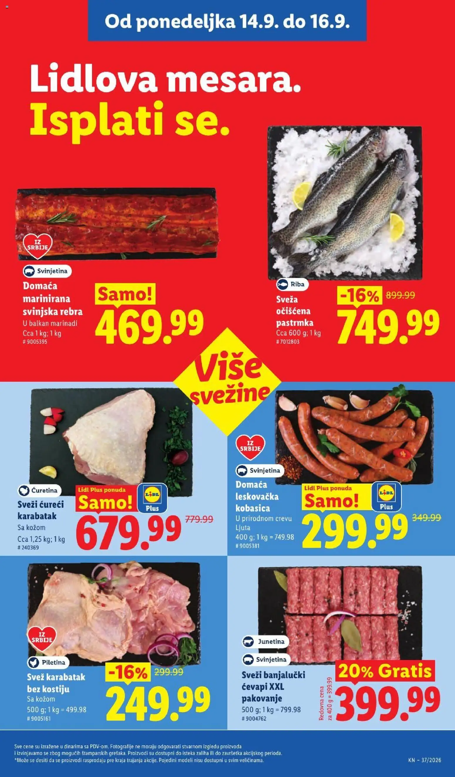 Lidl katalog - važi od 10.09.2026 | Strana: 89