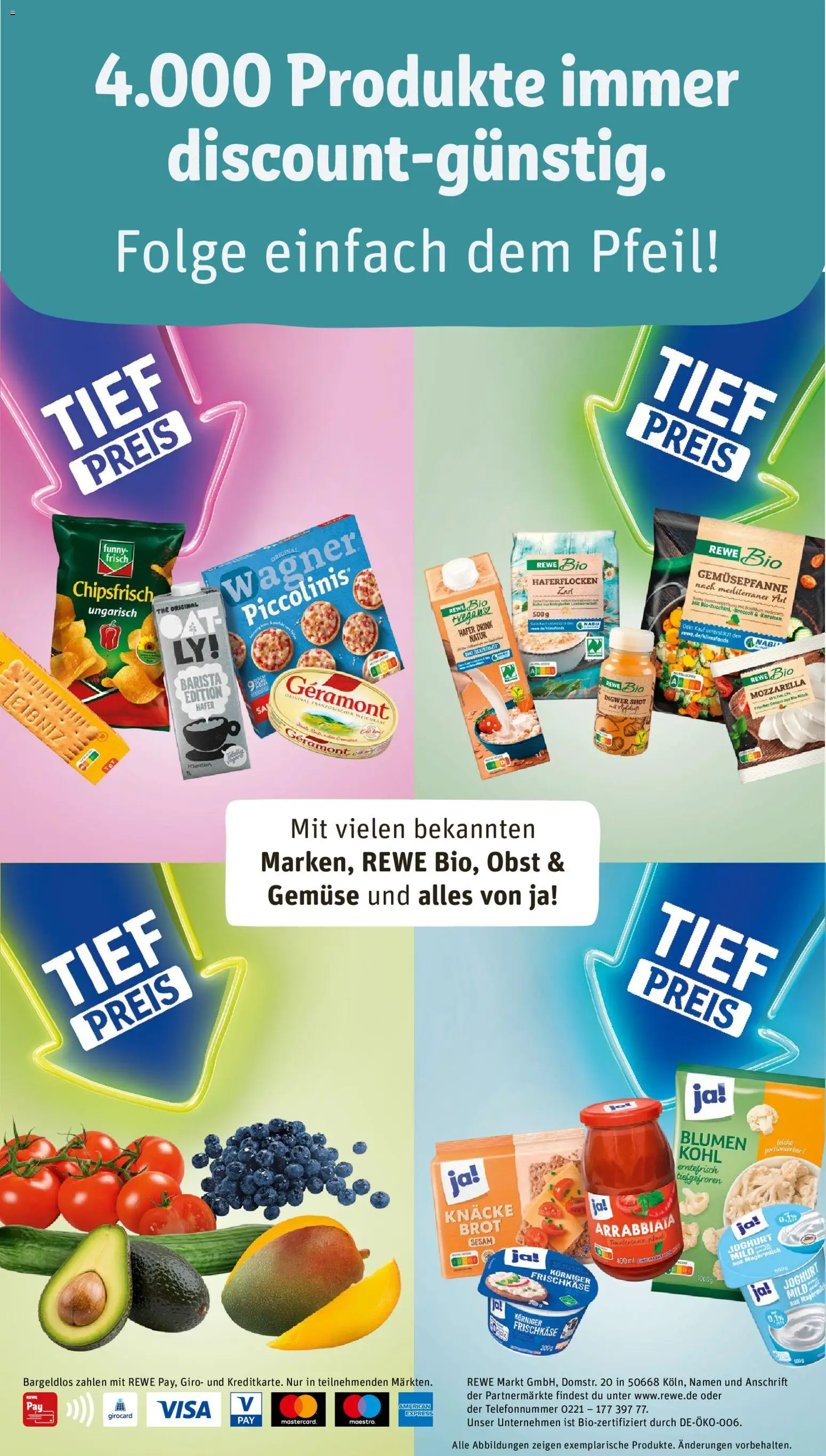 Rewe Prospekt – gültig ab 13.07.2026 | Seite: 22 | Produkte: Geramont, Mozzarella, Piccolinis, Frischkase