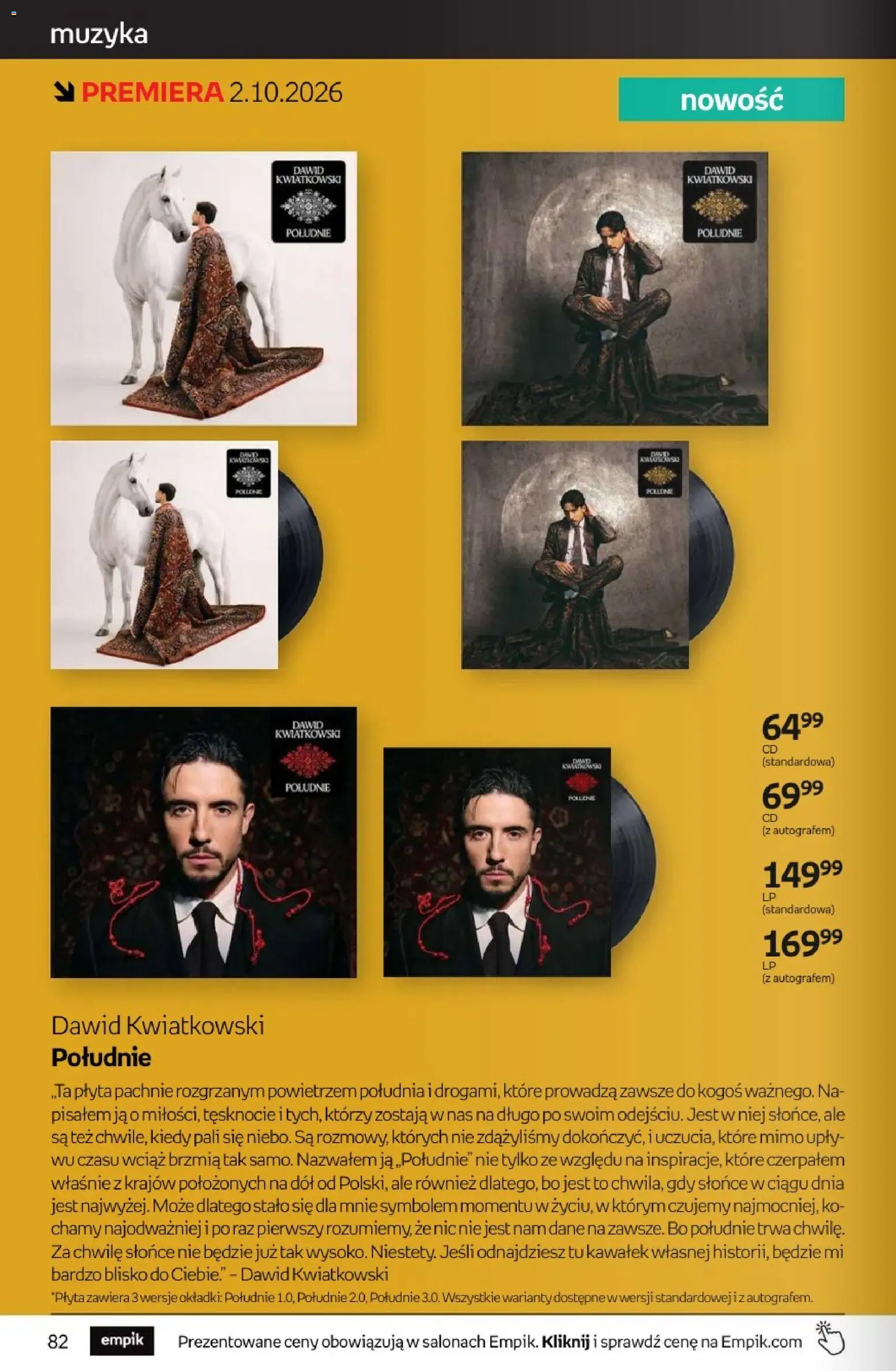 Empik promocje - Tom kultury Muzyka od 23.09.2026 | Strona: 2