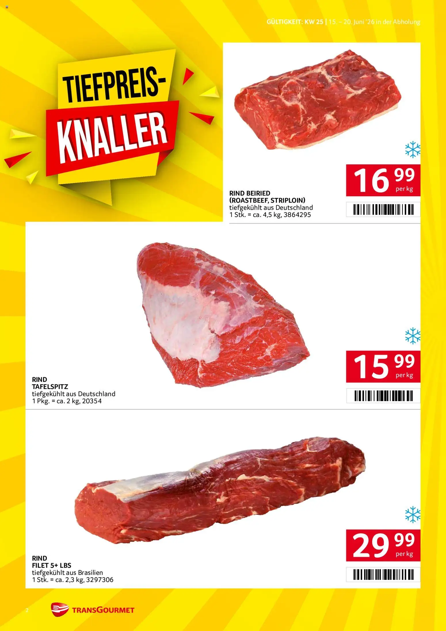 Transgourmet Flugblatt gültig ab 15.06.2026 | Seite: 2