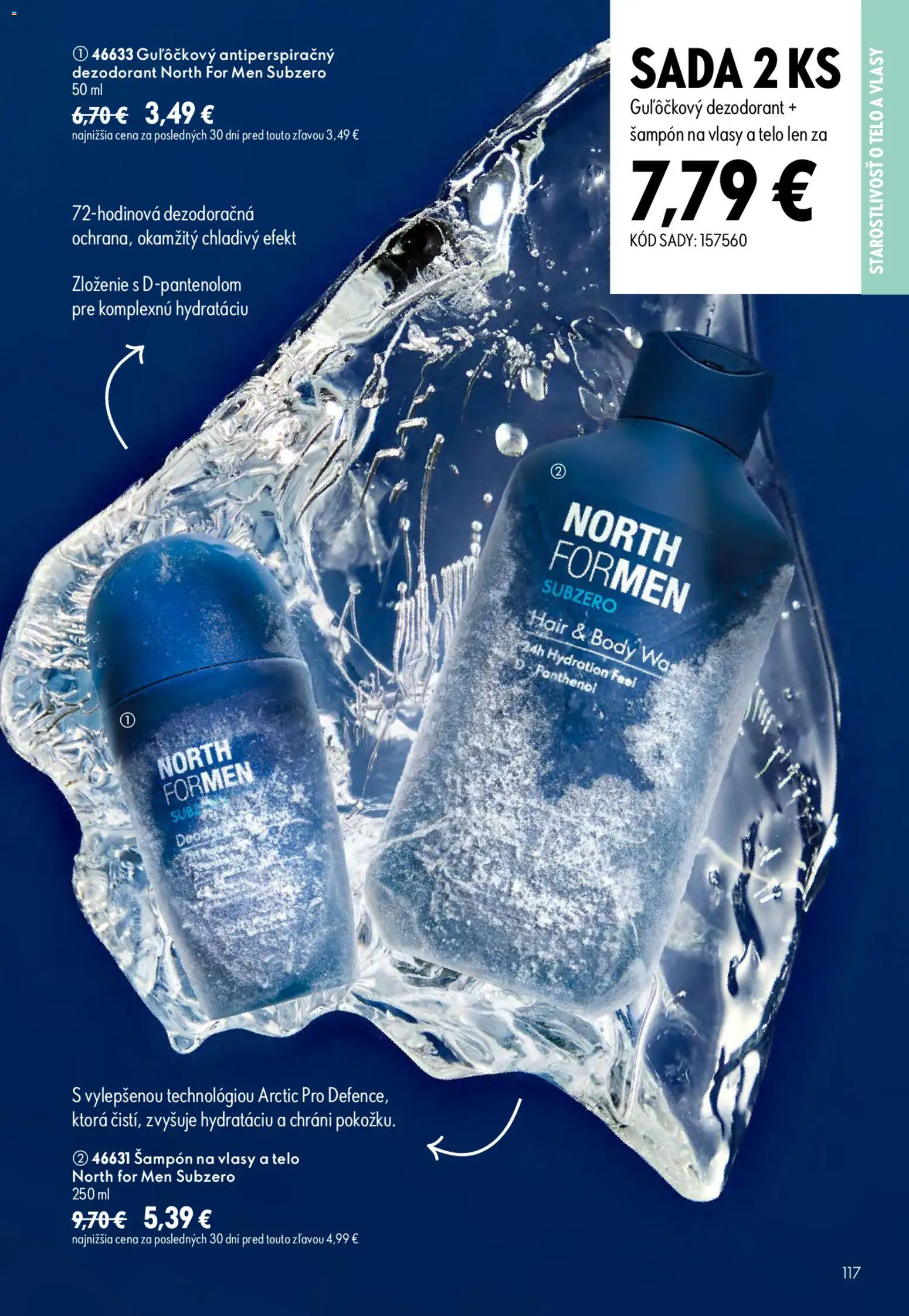 Nové Oriflame akcie – leták je platný od 09.09.2026 | Strana: 117 | Produkty: Šampón, Dezodorant