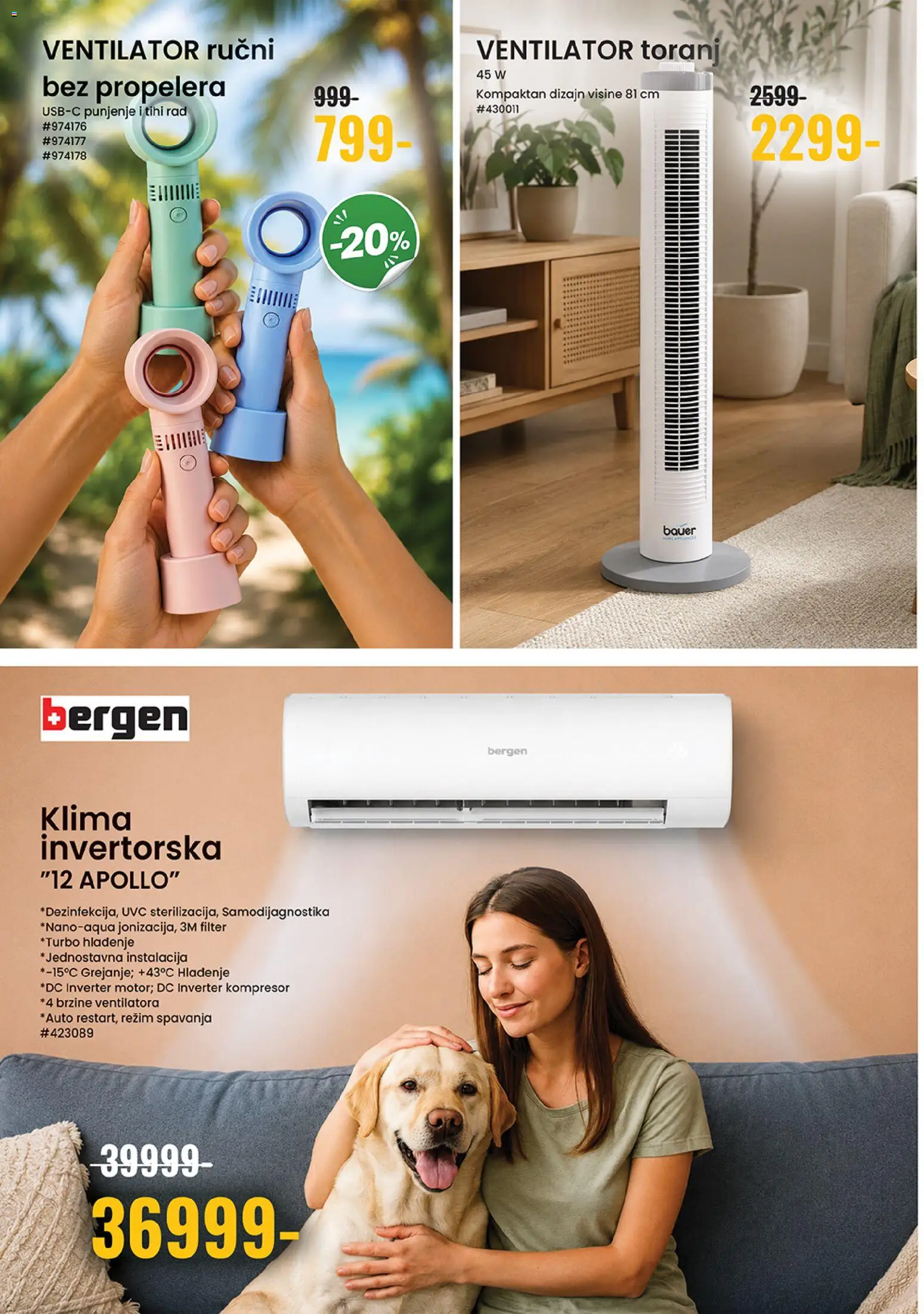 Uradi Sam katalog - važi od 16.07.2026 | Strana: 4 | Proizvode: Ventilator, Klima