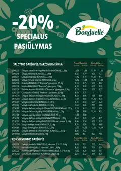 ePromo leidinys galioja nuo 2026.08.01 | Puslapis: 7 | Prekių: Pievagrybiai, Kopūstai, Žirneliai, Morkos