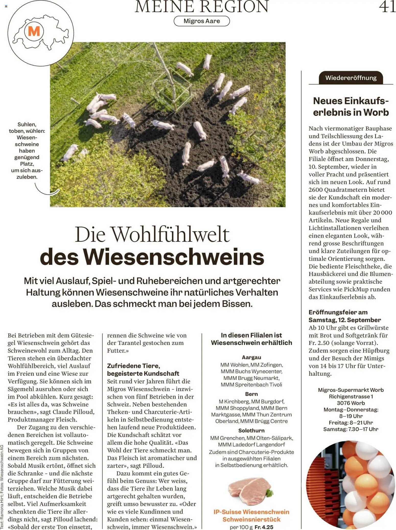 Migros aktionen Magazin – gültig ab 09.09.2026 | Seite: 41